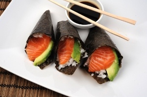 Temaki sushistrutar Temaki sushistrutar